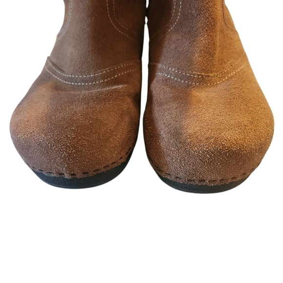DANSKO LEATHER SUEDE CALF BOOTS SIZE 41 - Picture 6 of 14